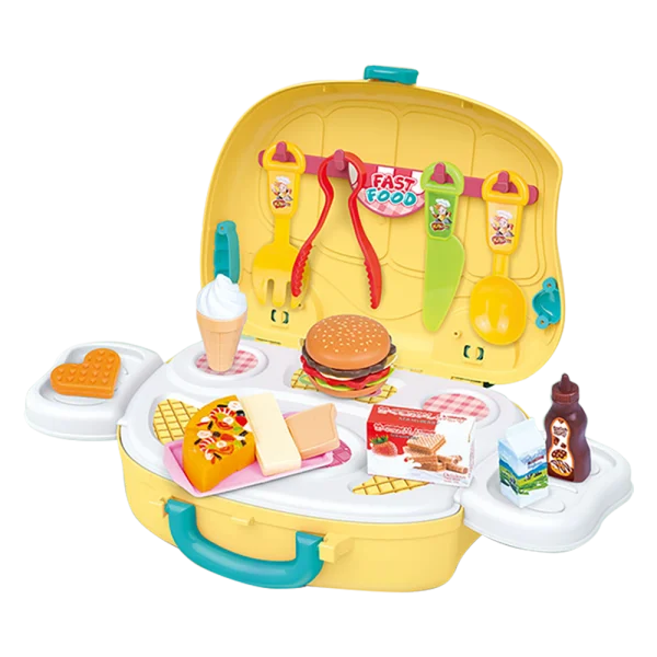 Vali xe ô tô nhập vai nhà bếp 2in1 LH16880781 C407 (Vàng)