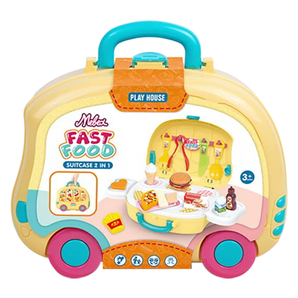 Vali xe ô tô nhập vai nhà bếp 2in1 LH16880781 C407 (Vàng)