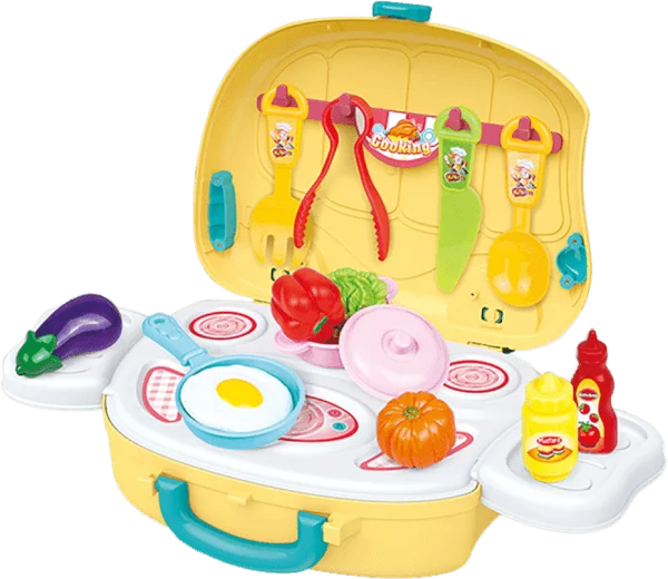 Vali xe ô tô nhập vai nhà bếp 2in1 LH16880781 C407 (Vàng)