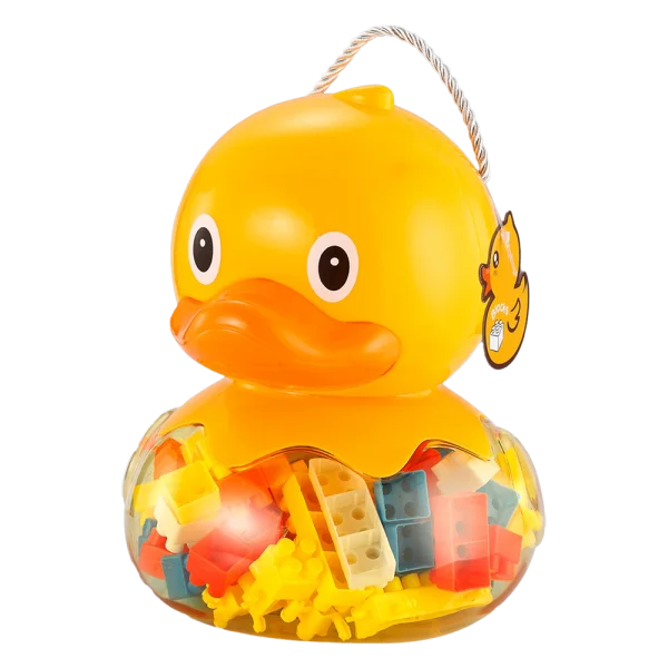 Chú vịt xếp hình khối 120pcs LH16880791 C407 (Vàng)