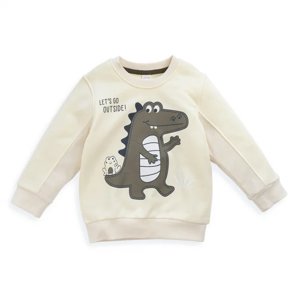 Bộ đông bé trai dài Animo ST0924061 (1-4Y,Nâu nhạt)