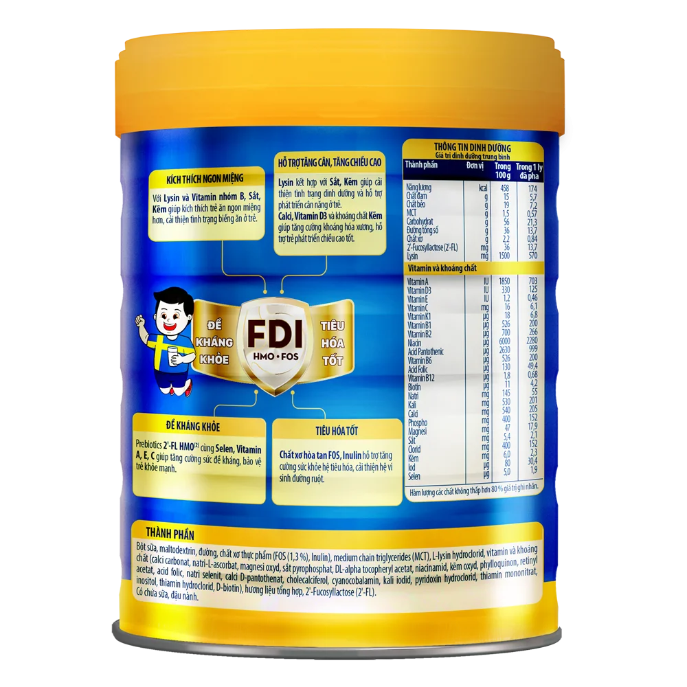 Sữa GrowPLUS+ Xanh 2+ tuổi, 900g