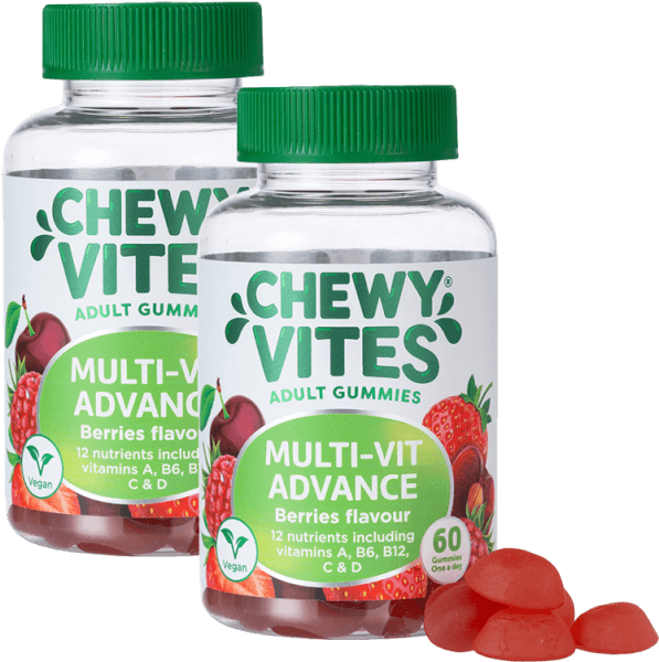 Cobmo 2 Thực phẩm bổ sung CHEWY VITES ADULT GUMMIES MULTI-VIT ADVANCE