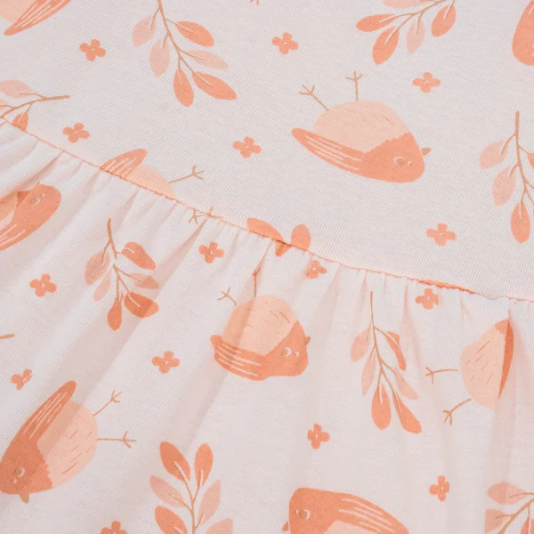 Đầm bé gái Animo Easy LU0924073 (1-4Y,Cam sữa)