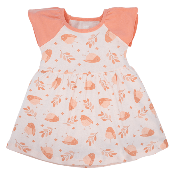 Đầm bé gái Animo Easy LU0924073 (1-4Y,Cam sữa)