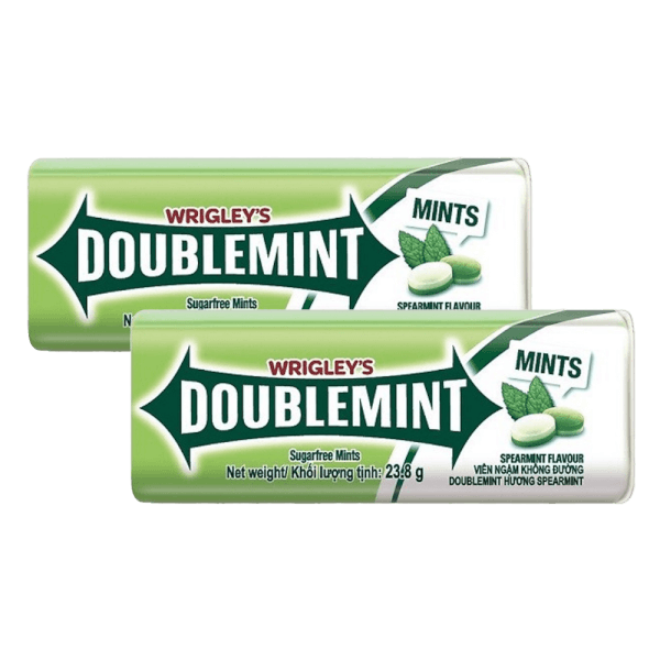 Combo 2 Kẹo ngậm DM Spearmint túyp 35 viên