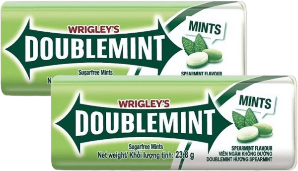 Combo 2 Kẹo ngậm DM Spearmint túyp 35 viên