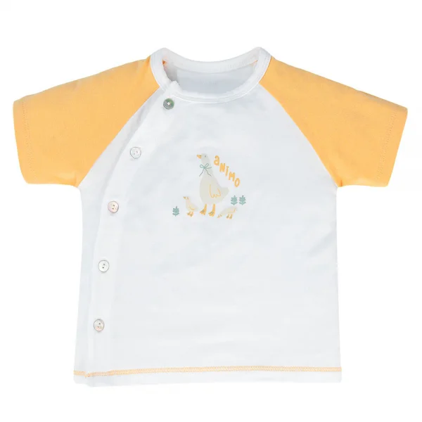 Set 2 Bộ modal kháng khuẩn ngắn Animo VD1024005 (0-24M,Vàng)