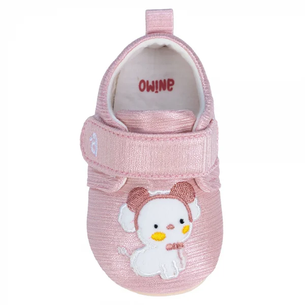 Giày tập đi cơ bản BG Animo A2411_MN003 (13-16,Hồng)