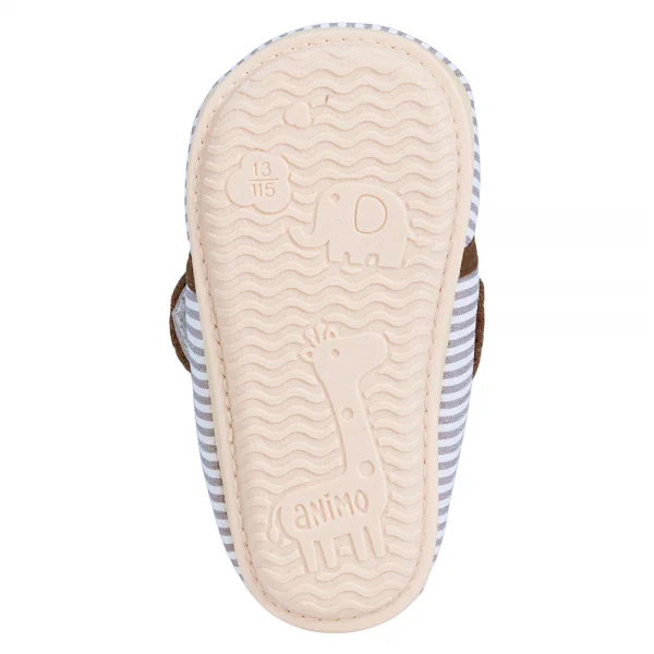 Giày tập đi cơ bản BT Animo A2411_MN002 (13-16,Nâu)