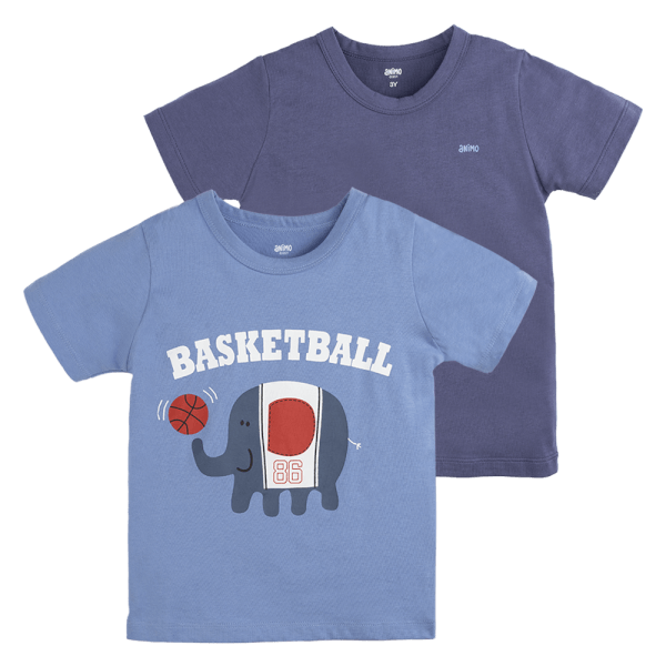 Set 2 Áo bé trai Animo Easy HN0924022 (1-4Y,Nhiều màu)