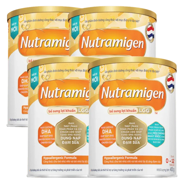 Combo 4 lon Sữa Enfamil Nutramigen 400g (0-12 tháng)