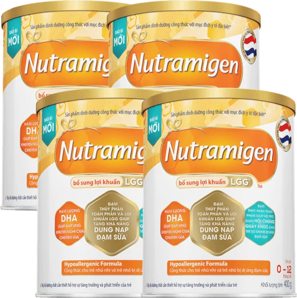 Combo 4 lon Sữa Enfamil Nutramigen 400g (0-12 tháng)