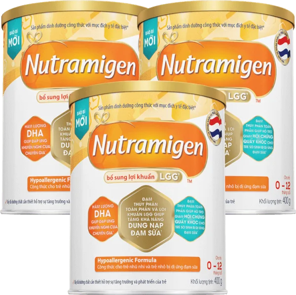 Combo 3 lon Sữa Enfamil Nutramigen 400g (0-12 tháng)