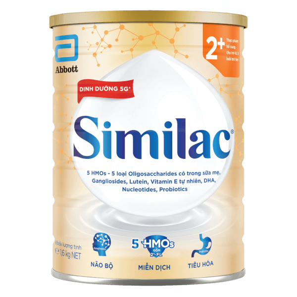 Sữa Similac 2+ 1,6kg (Từ 2 tuổi)