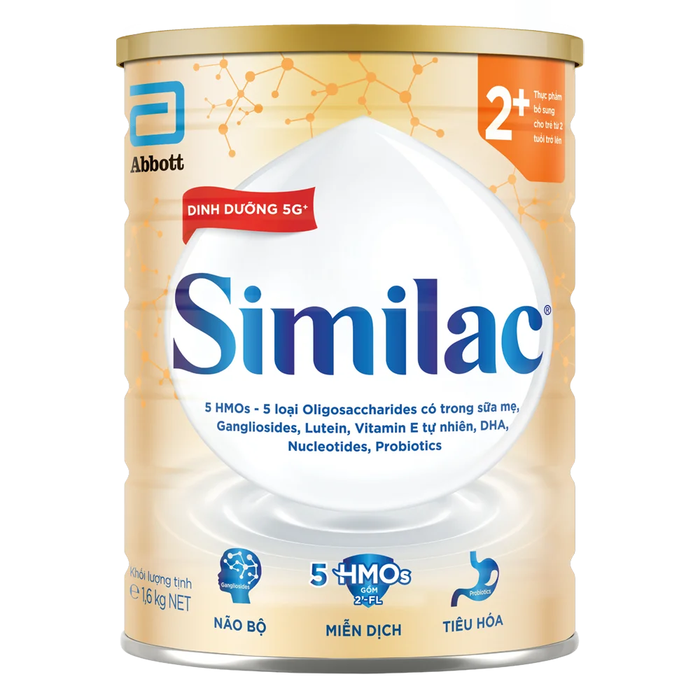 Combo 3 Sữa Similac 2+ 1,6kg (Từ 2 tuổi)