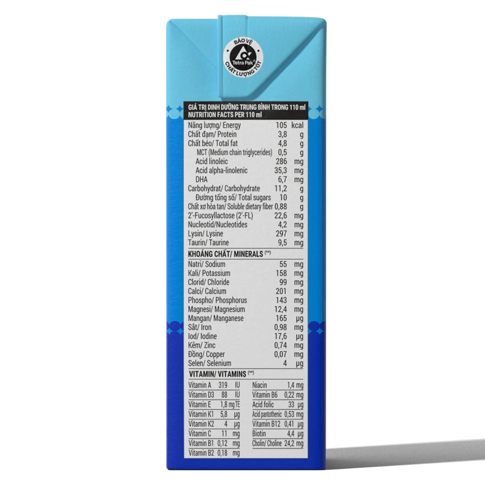 Combo 3 Thùng Sữa uống dinh dưỡng Dielac Grow Plus 110ml (Sữa Non) - Lốc 4 hộp