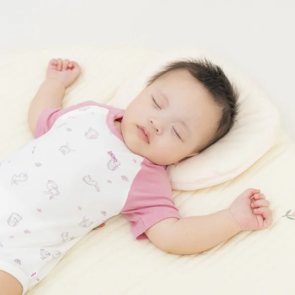 Set 2 Bodysuit modal kháng khuẩn tam giác Animo VD1024009 (0-9M,Hồng)