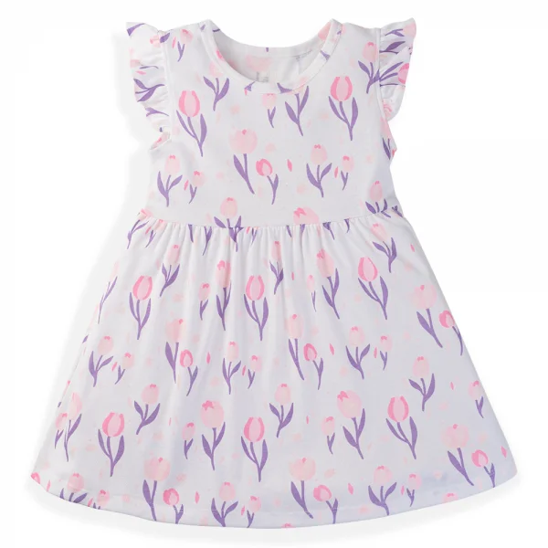 Đầm bé gái Animo Easy TX1124070 (1-4Y,Trắng)