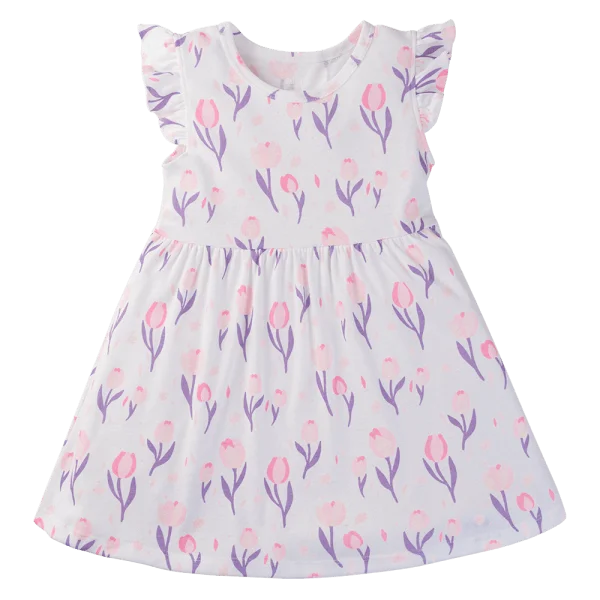 Đầm bé gái Animo Easy TX1124070 (1-4Y,Trắng)