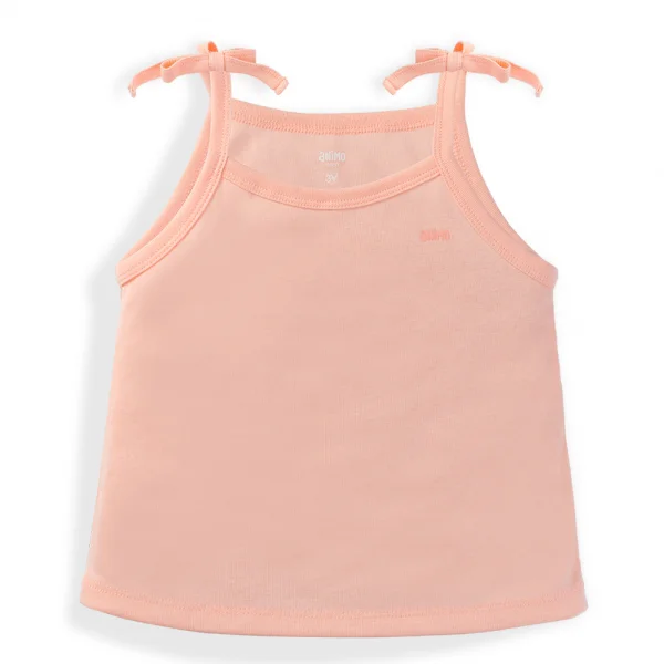 Bộ bé gái ngắn Animo Easy TX1024034 (1-4Y,Hồng nhạt)