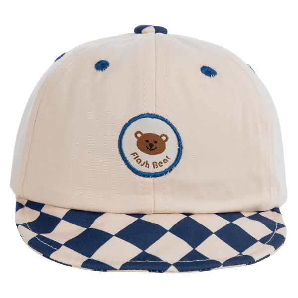 Nón lưỡi trai bé trai Animo A2410_JK011 (48cm,Kem-Xanh)