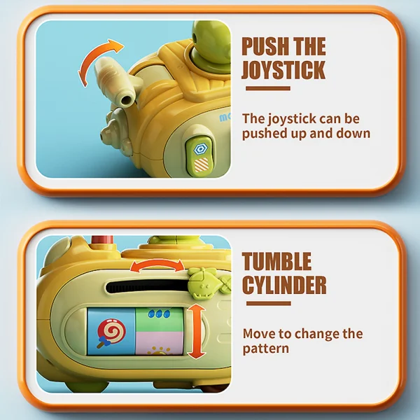 Xe moto nhấn cót chạy trớn dễ thương  LH16880877 C409 (Vàng)