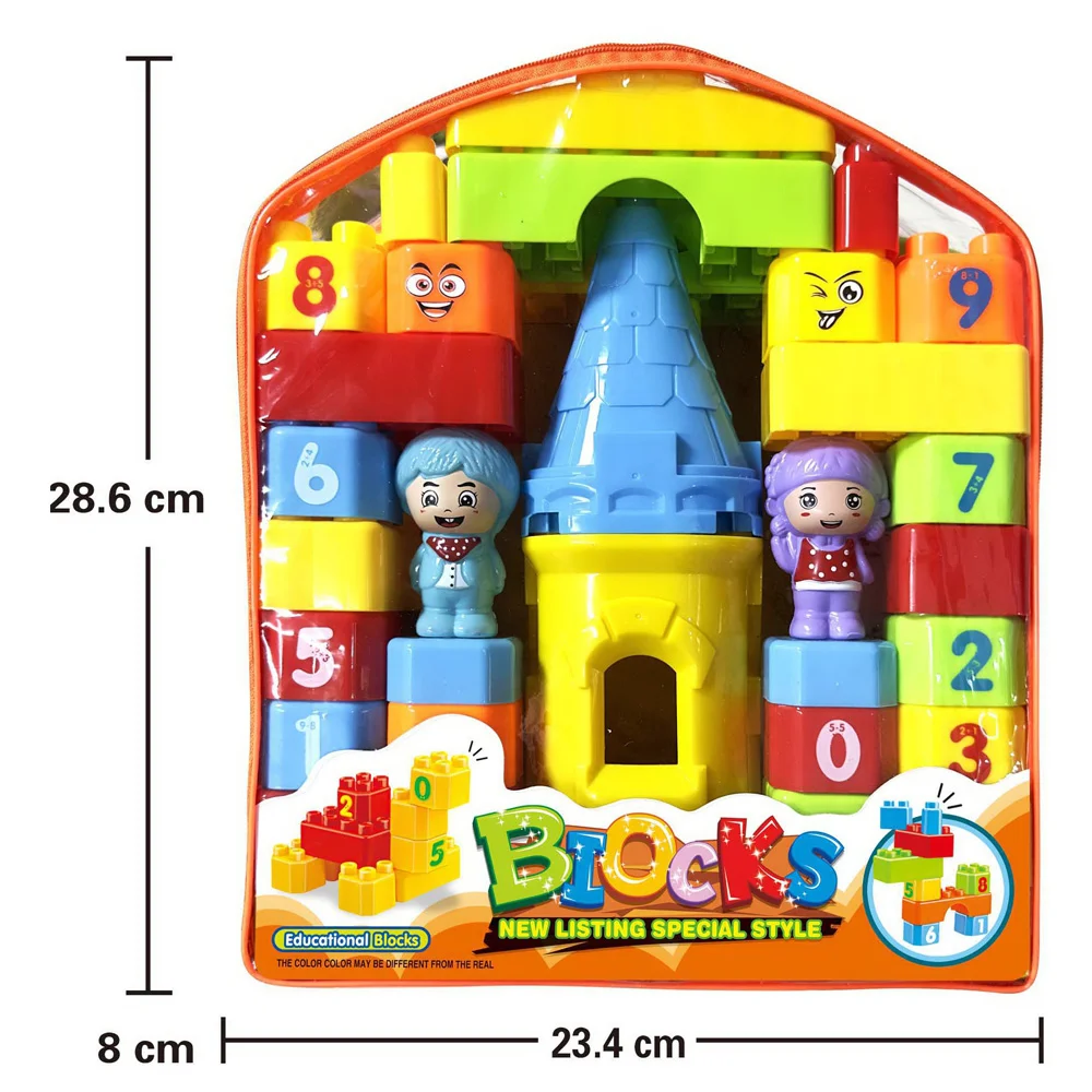 Balo xếp hình lâu đài 50pcs LH16880890 C409