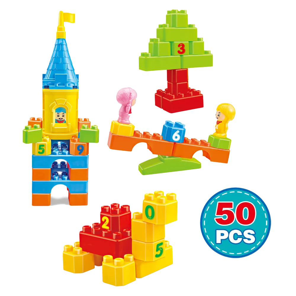 Balo xếp hình lâu đài 50pcs LH16880890 C409