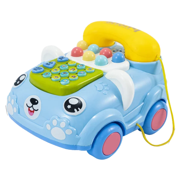 Điện thoại để bàn đa năng hình chú chó dễ thương LH16880903 C409 (Xanh)