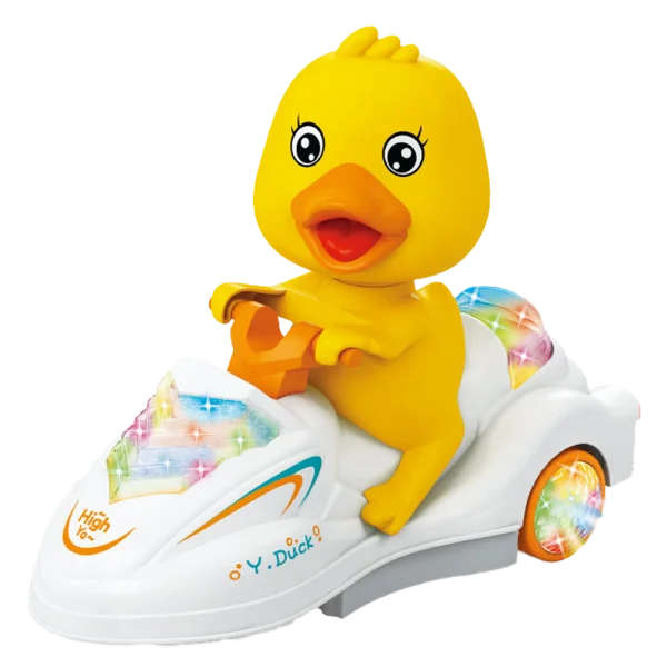 Vịt con lướt sóng vui nhộn có nhạc đèn LH16880901 C409 (Vàng, Trắng)