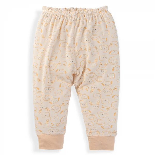 Bộ Modal kháng khuẩn dài Animo VD1024049 (0-24M,Cam nhạt)