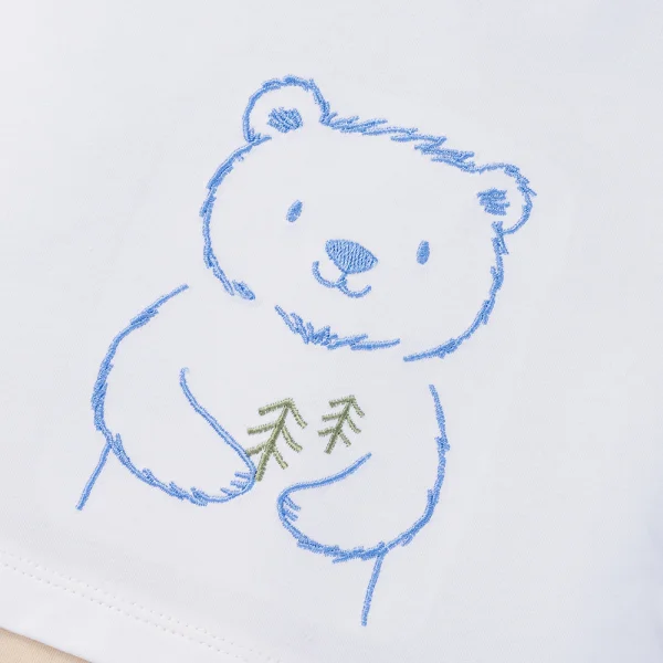 Bodysuit bé trai đùi Animo VD1024058 (0-12M,Be)