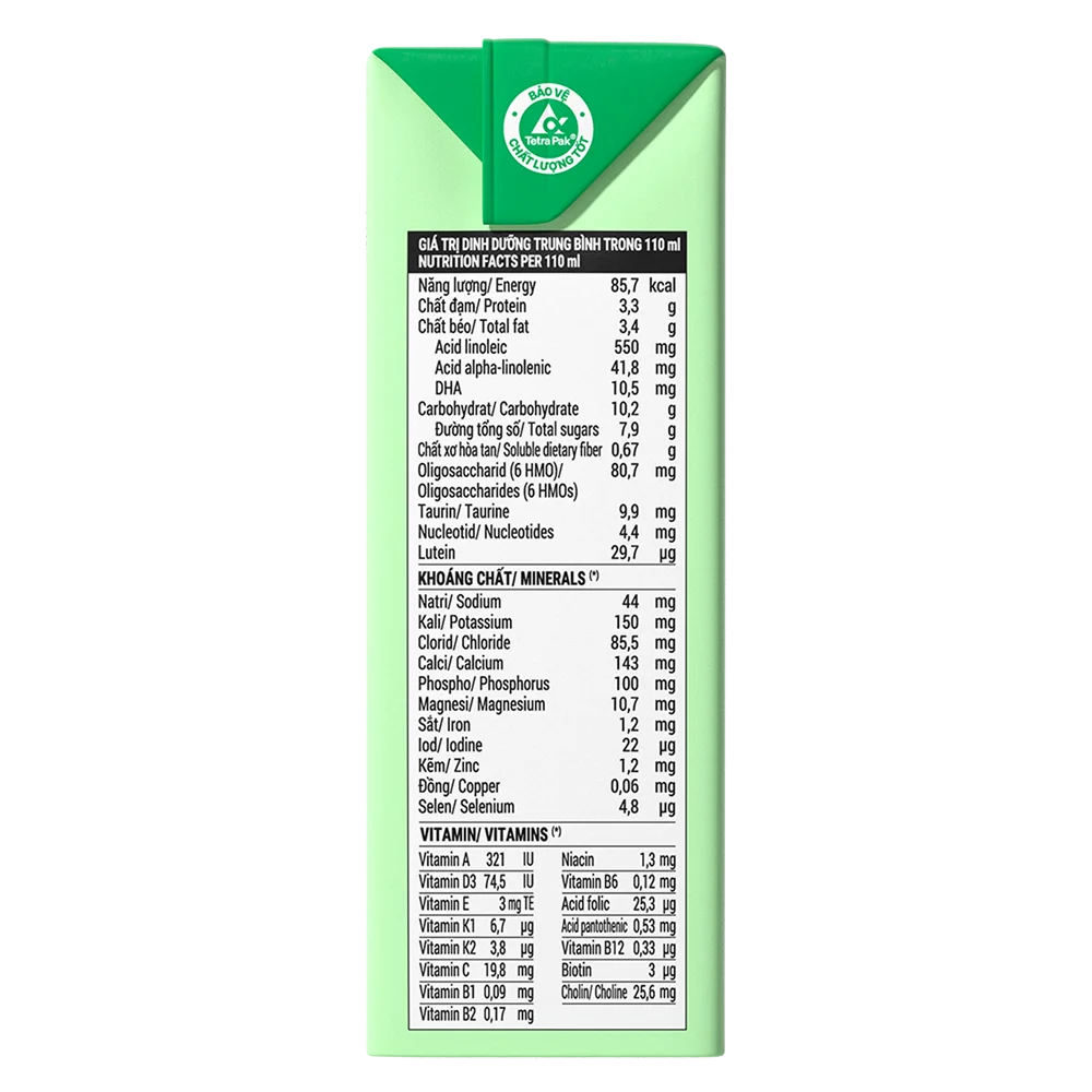 Sữa uống dinh dưỡng Optimum Colos 110ml (Lốc 4 hộp) new