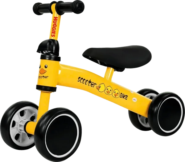 QT Huggies - Xe chòi chân 4 bánh