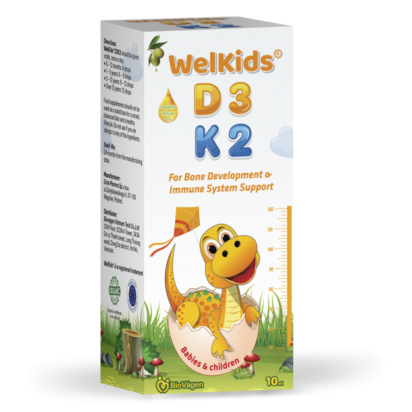 QT Biovagen_Thực phẩm bảo vệ sức khỏe WelKids D3K2