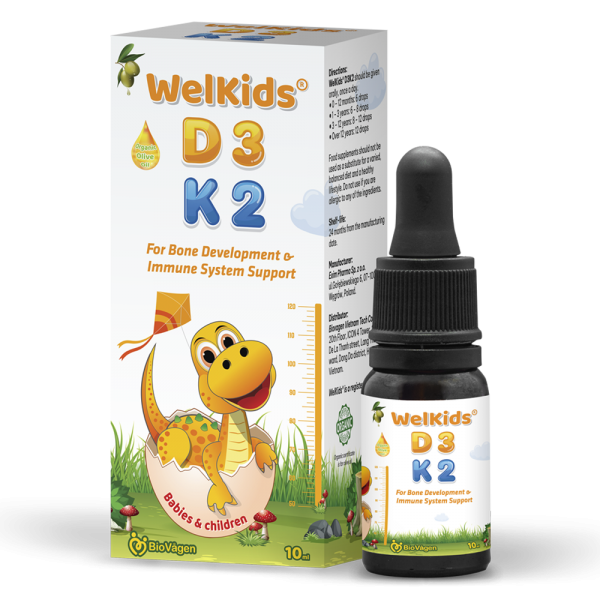 QT Biovagen_Thực phẩm bảo vệ sức khỏe WelKids D3K2