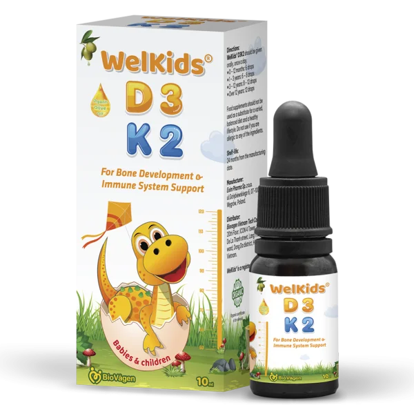 QT Biovagen_Thực phẩm bảo vệ sức khỏe WelKids D3K2