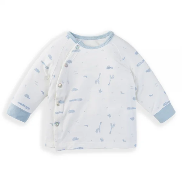 Set 2 Bộ kháng khuẩn Modal dài Animo BMC1024025 (0-24M,Xanh)