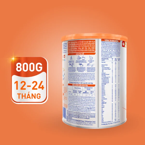 Sữa NAN INFINIPRO A2 số 2 800g (5HMO) (1-2 tuổi) (Giao bao bì ngẫu nhiên)