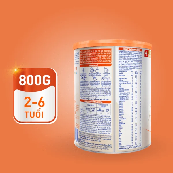 Combo 3 Sữa NAN INFINIPRO A2 800g số 3 (5HMO) (2-6 tuổi)