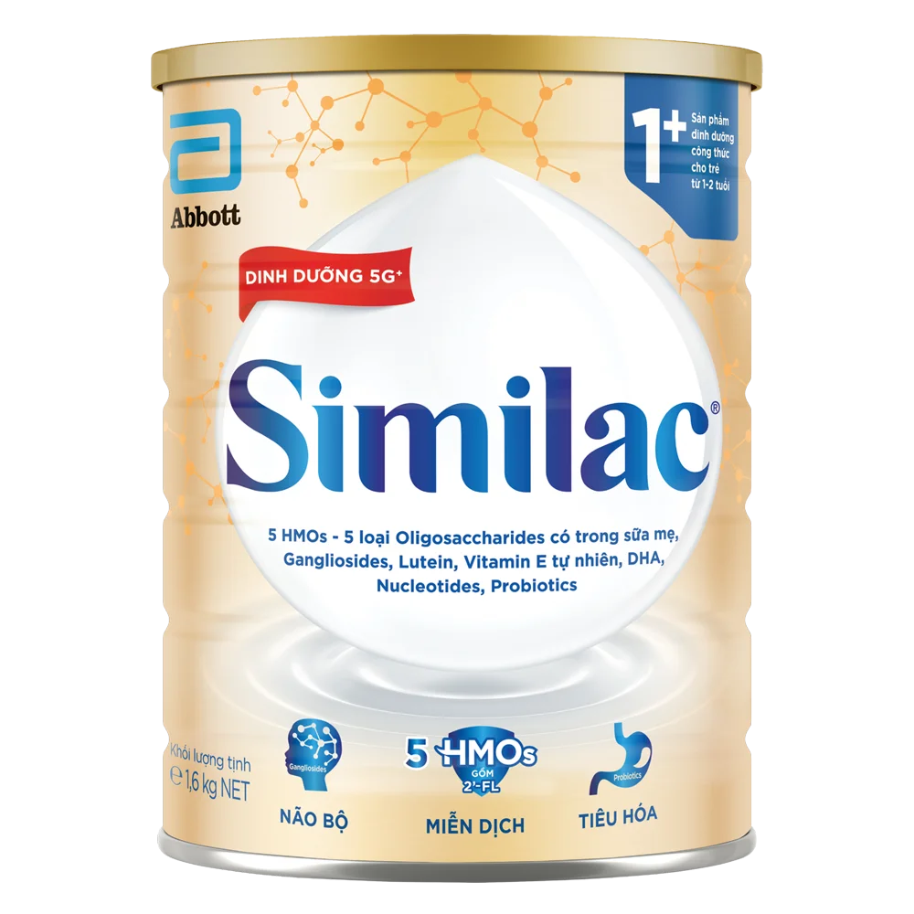 Sữa Similac 1+ 1,6kg (1-2 tuổi) (Giao bao bì ngẫu nhiên)