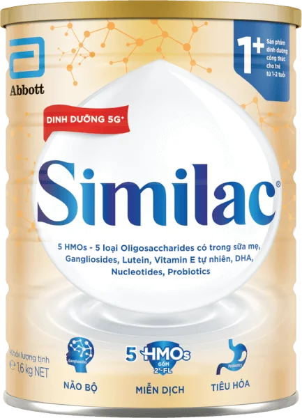 Sữa Similac 1+ 1,6kg (1-2 tuổi) (Giao bao bì ngẫu nhiên)