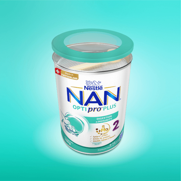 Sữa Nan Optipro PLUS 2 400g, với 5HMO, sản xuất tại Thụy Sỹ (6-12 tháng) (Giao bao bì ngẫu nhiên)