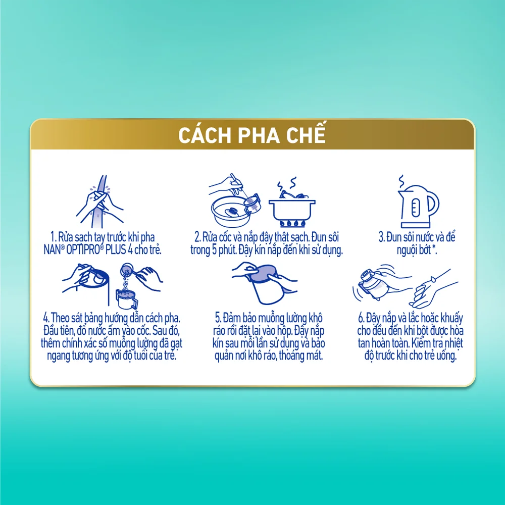 Sữa Nan Optipro PLUS 4 1.5kg, với 5HMO, Công thức từ Thụy Sĩ (2-6 tuổi) (Giao bao bì ngẫu nhiên)