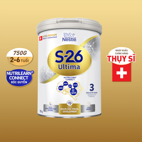 Sữa Nestle S-26 ULTIMA số 3 750g (2 - 6 tuổi)