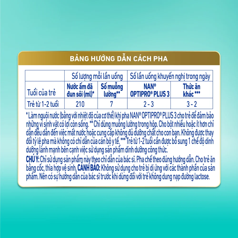 Sữa Nestle Nan Optipro Plus 3 800g (1-2 tuổi) (Giao bao bì ngẫu nhiên)