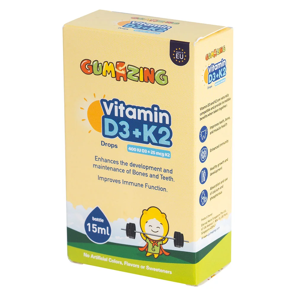 Thực phẩm bảo vệ sức khoẻ Gumazing Vitamin D3K2 Drops