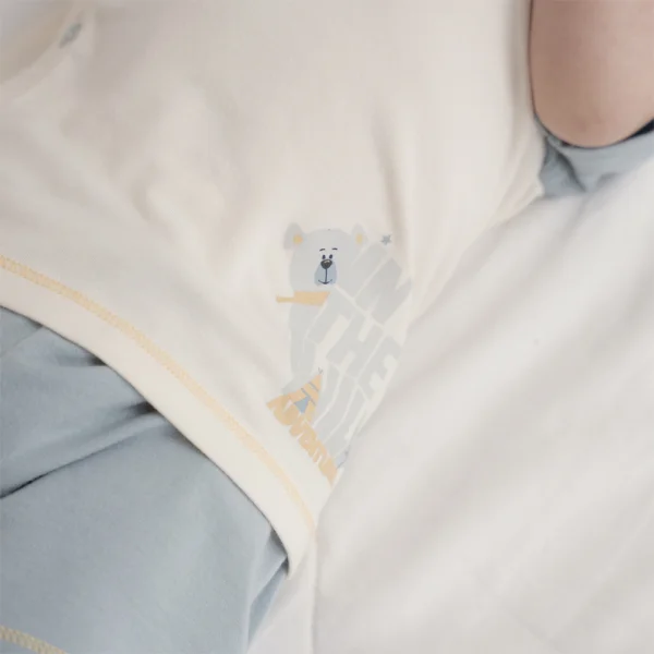 Set 2 Bộ modal kháng khuẩn ngắn Animo VD1024006 (0-24M,Xanh )