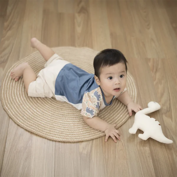 Bodysuit bé trai đùi Animo VD1024058 (0-12M,Be)